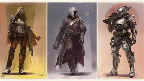 Destiny Concept Art Reveals Three Primary Classes « Video Game News ...