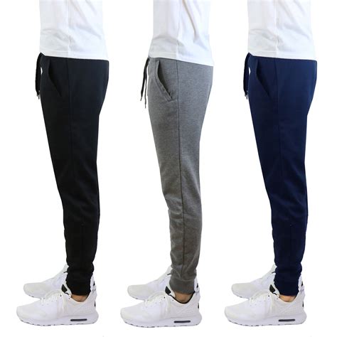 3 Pack Men's Jogger Sweatpants - Walmart.com