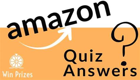 Amazon Quiz Answers to Win Exciting Prizes Today