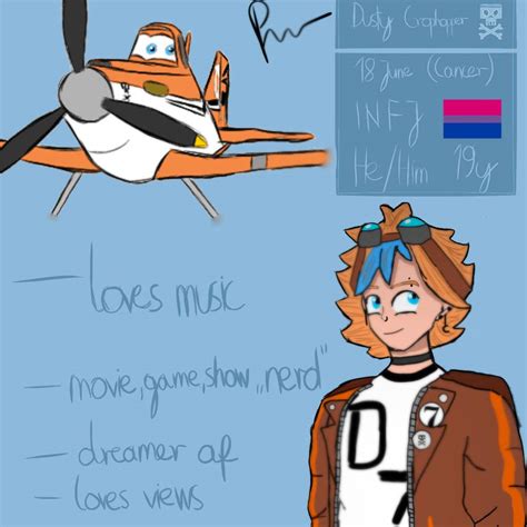 Dusty Crophopper Fanart/Headcanons from Planes by DrawingWhatIWant on ...