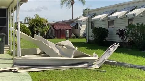 31 houses damaged in Manatee County storm Sunday evening