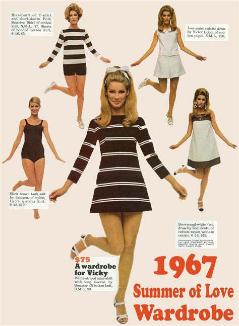 1967 Summer of Love Wardrobe Inspiration. - Glamour Daze