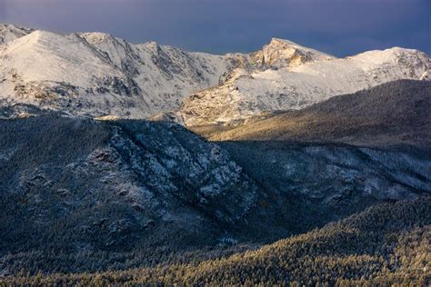 Ypsilon Mountain Mummy Range RMNP Winter Wonderland