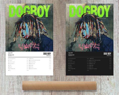 Zillakami Dog Boy Album Cover Poster for Home Wall Art - Etsy