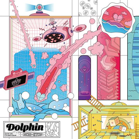 OH MY GIRL - Dolphin Artwork Album Cover on Behance