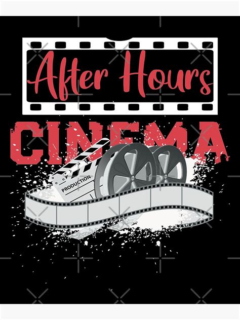 "After Hours Cinema - After Hours Cinematography" Poster for Sale by SunFlowerLix | Redbubble