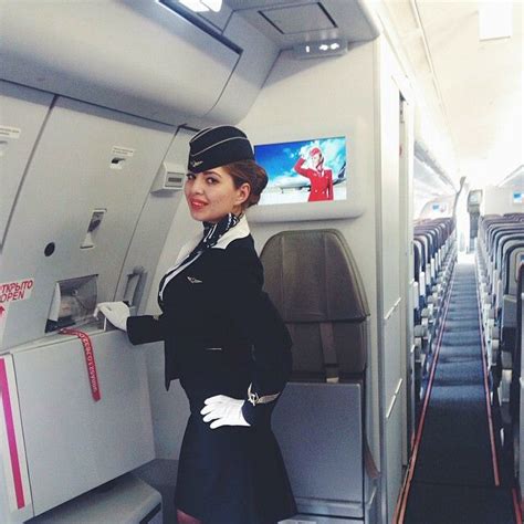 Aeroflot Stewardess | Flight attendant uniform, Flight attendant, Airline uniforms