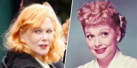 Get a 1st look at Nicole Kidman as Lucille Ball on set of new movie