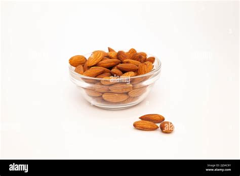 Delicious almond nut raw piece for vegan. Almond full macro shoot nuts ...