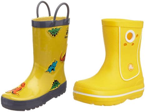 Kids yellow rain boots – FindaBuy