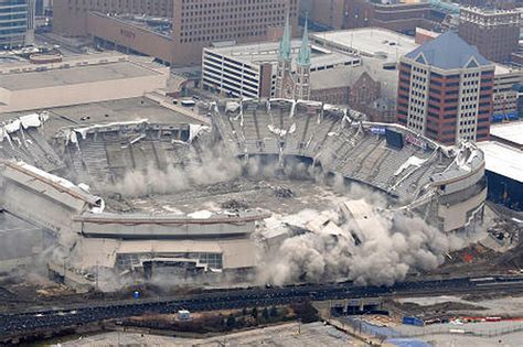 Indy's RCA Dome imploded - Deseret News