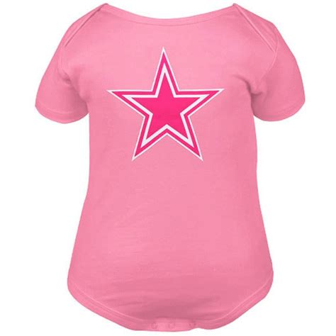 Infant Dallas Cowboys Pink Logo Premier Bodysuit