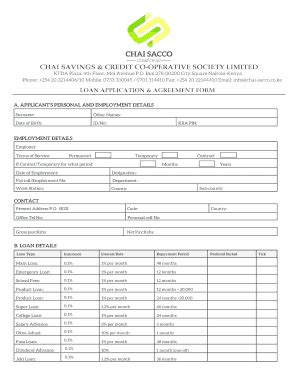 Chai Sacco Forms - Fill Online, Printable, Fillable, Blank | pdfFiller