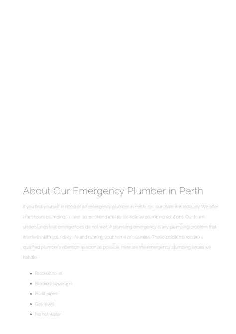 Emergency Plumber Perth - expandgroup.info - Page 3 | Flip PDF Online ...