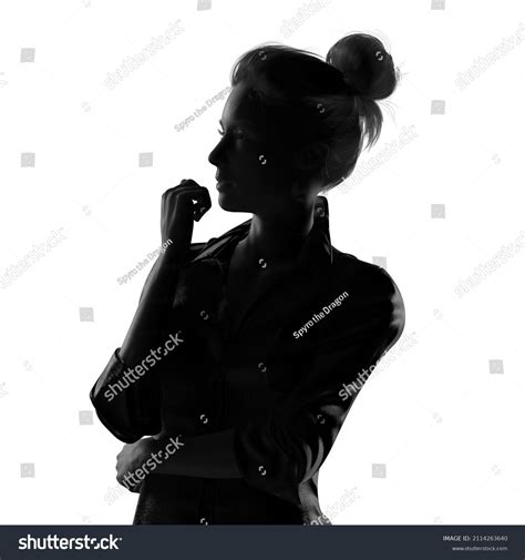 Silhouette Thinking Woman Mindfulness 3d Render Stock Illustration 2114263640 | Shutterstock