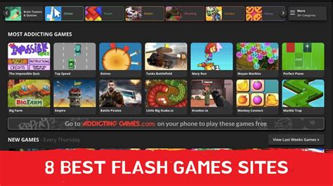 8 Best Flash Game Sites - YouTube