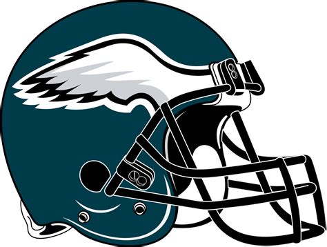 Orleans England Washington Nfl Saints Philadelphia - Philadelphia Eagles Helmet Clipart - Full ...