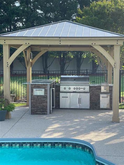 Outdoor Kitchen Gazebo: 11 Impressive Designs, Ideas, & Top Considerations