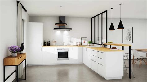 11 modèles de Cuisines Blanches au Top - Cuisine construction