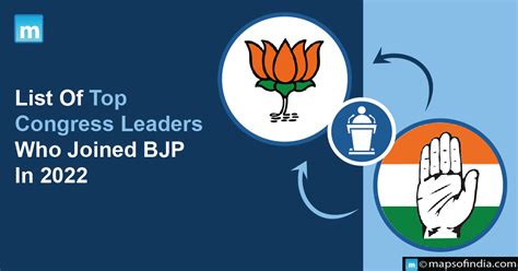 List Of Top Congress Leaders Who Joined BJP in 2022 - Blog