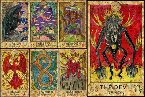 Fantasy World Tarot/full deck | Fantasy world, Tarot, Tarot decks