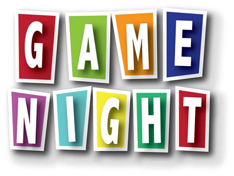 Board Game Night Clipart