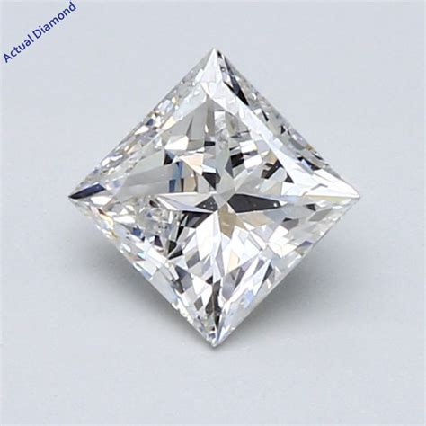 Princess Cut Loose Diamond (0.91 Ct,G Color,Si1 Clarity) Gia Certified