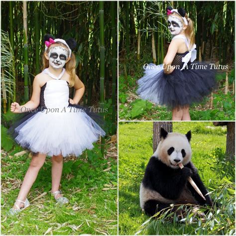 Panda Costume Panda Tutu Dress Kids Panda Dress Little | Etsy