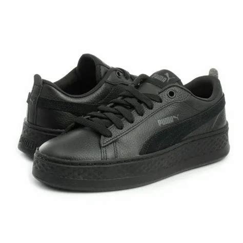 Formal Wear Black Leather Mens Puma Shoes, Size: 6-11 at Rs 2200/pair ...