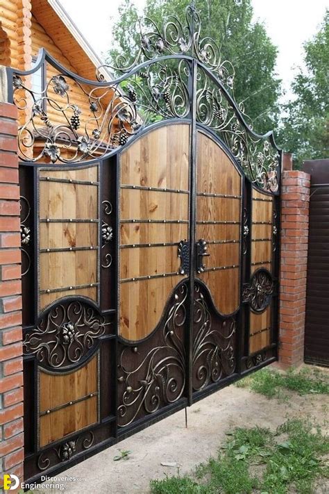 30 Modern Main Gate Design Ideas - Engineering Discoveries