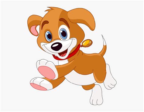 Dog Puppy Cartoon Clip Art - Transparent Background Dog Clipart, HD Png Download , Transparent ...
