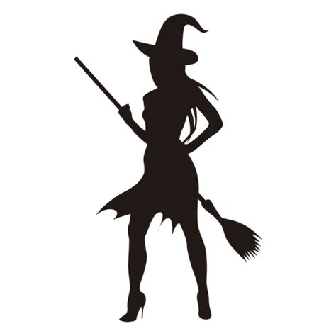 Witch Silhouette Vector at GetDrawings | Free download