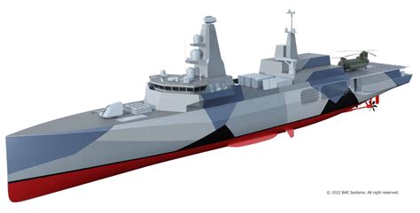 SH Defence "Cube" System aboard BAE Systems' Adaptable Strike Frigate ...