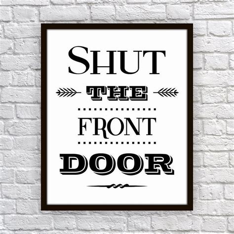 Front Door Sayings