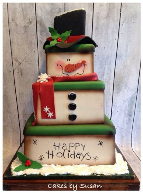 Snowman Cake Ideas for Christmas | Home, Garden and Crochet Patterns and Tutorials