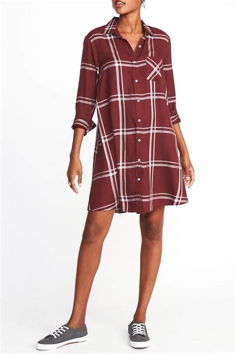 8 Best Flannel Dresses for Fall 2018 - Cute Flannel Dresses