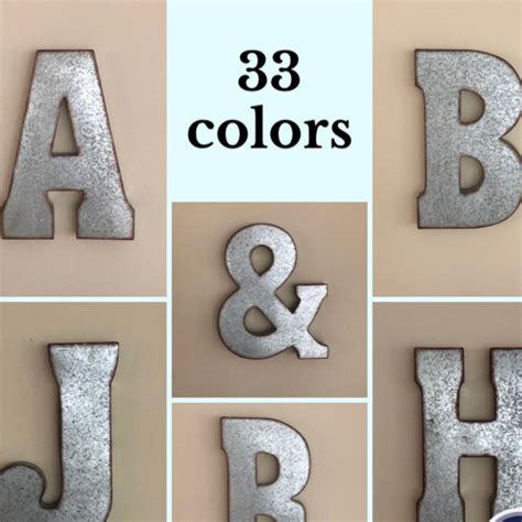 I'm offering a discount! | Metal wall letters, Metal letter wall decor ...