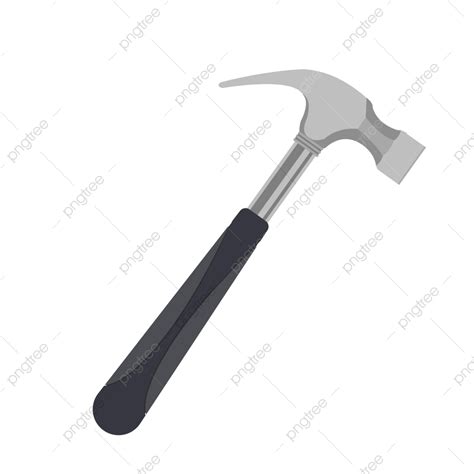 Hammering Vector Hd Images, Vector Hammer Vector Icon, Fine, Engineering, Tool PNG Image For ...