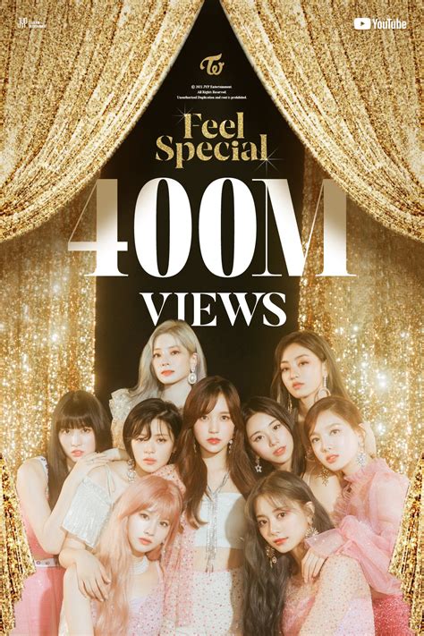 TWICE's "Feel Special" Becomes Their 8th MV To Reach 400 Million Views ...