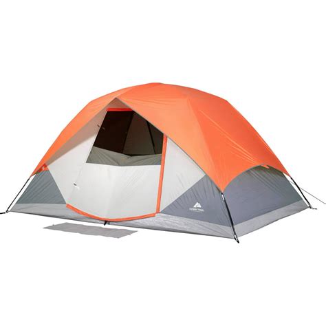 Ozark Trail 12' x 8' Dome Camping Tent with Roll Fly Back, Sleeps 6 - Walmart.com - Walmart.com