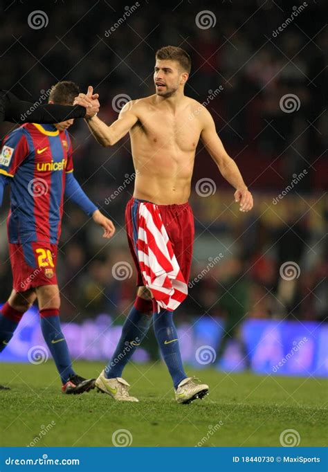 Gerard Pique Of Barcelona Editorial Image - Image: 18440730