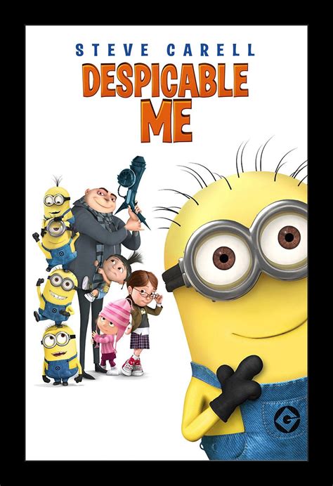 DESPICABLE ME - 11x17 Framed Movie Poster - Walmart.com