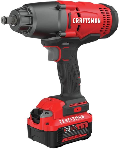 CRAFTSMAN V20 Impact Wrench Cordless Kit (CMCF900M1) - Walmart.com