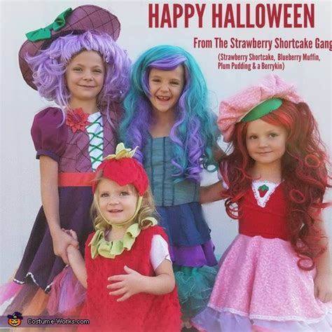 Strawberry Shortcake Group Costume | DIY Costumes Under $45