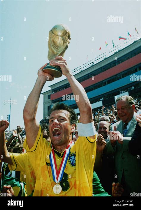 Dunga lifts world cup brazil hi-res stock photography and images - Alamy