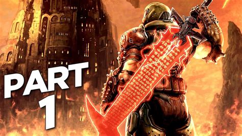 DOOM ETERNAL THE ANCIENT GODS Walkthrough Gameplay Part 1 - INTRO (DLC ...