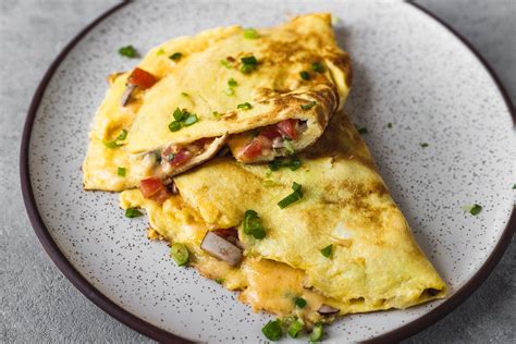 Dinner Omelet Is an Easy and Quick Recipe