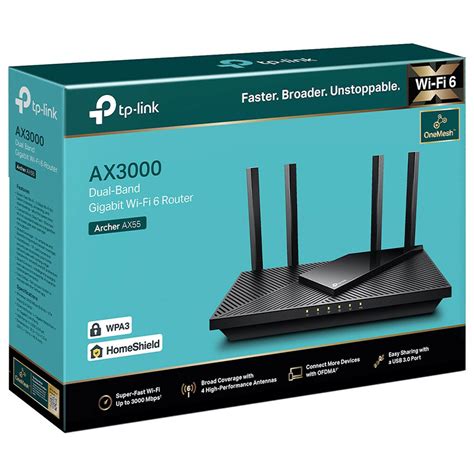 TP-Link Archer AX55 Wi-Fi 6 IEEE ARCHER AX55 | Tech-America