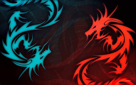 Blue Neon Dragon Wallpapers - Wallpaper Cave