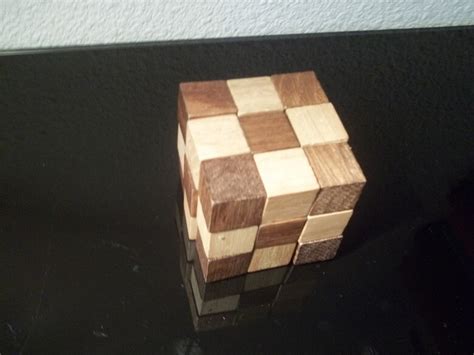 Casse-tête : le snake cube 3x3x3 en bois et sa solution – Le blog de ...